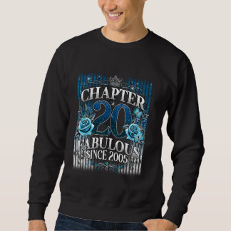 Sweatshirt Femme Chapitre 20 Fabuleux depuis 2005 20e anniver