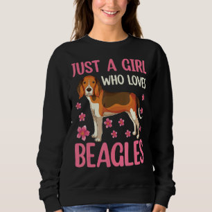 Sweatshirt Femme De Chien D'Animal Mignonne Juste Une Fille Q