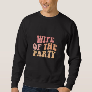 Sweatshirt Femme de la fête future mariée filles voyage rétro