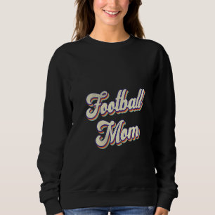 Sweatshirt Femme Football Maman Chemise Bleached Maman Vie Re