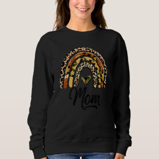 Sweatshirt Femme Leopard Rainbow Maman pour la fête des mères