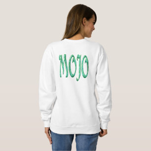 Sweatshirt femme Mojo sweat-shirt blanc dos