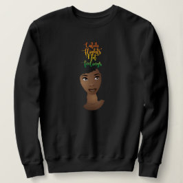 Sweatshirt Femme noire, Vols Captifs Pas Sentiments