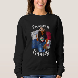 Sweatshirt Femme Panama Princesse Aime Café Panaméen Afr