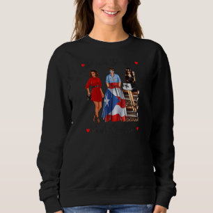 Sweatshirt Femme Porto-Rico Tante Inarrêtable Rico Boricua