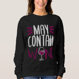 Sweatshirt Femme qui dit des vins