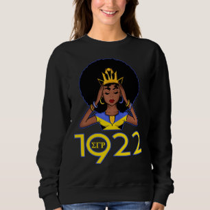 Sweatshirt Femme Sgrho Sigma 1922 Cool Black Girl Gamma Rho
