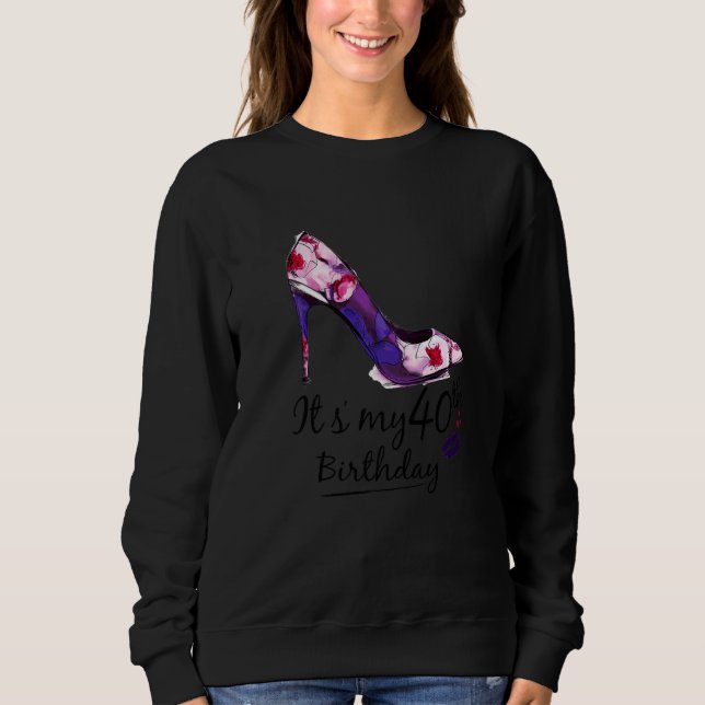 Sweatshirt Femmes 40 ans C'est mon 40e anniversaire Femmes Gi (Devant)