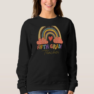 Sweatshirt Femmes 5e année Enseignante Enseigner l'amour Insp