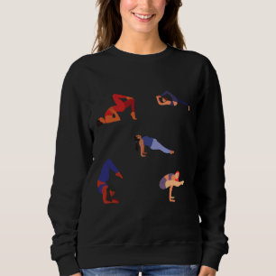Sweatshirt Femmes de Yoga équilibrer les poches