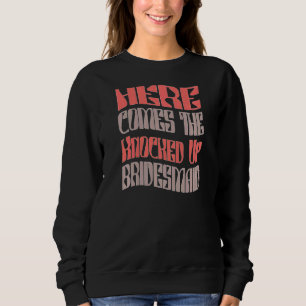 Sweatshirt Femmes Demoiselle d'honneur enceinte tenue assorti