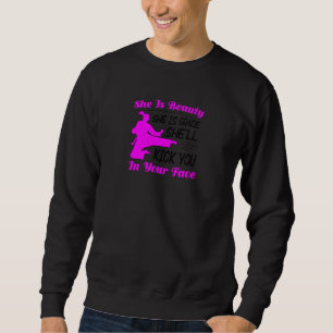 Sweatshirt Femmes Elle Est Belle Elle Est Grâce Elle Vous Don