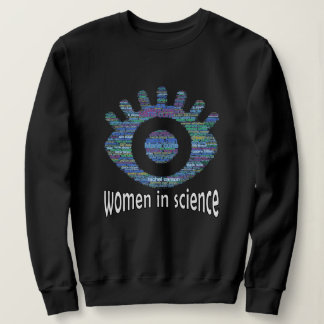 Sweatshirt Femmes En Science Filles Oeil Mot Conception