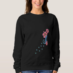 Sweatshirt Femmes Gecko Lucky Charm Lizard Salamander Aloha H