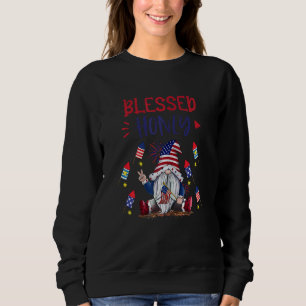 Sweatshirt FEMMES Gnome Américaine Miel Blessé Miel Gnomes