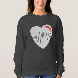 Sweatshirt Femmes gris blanc moderne