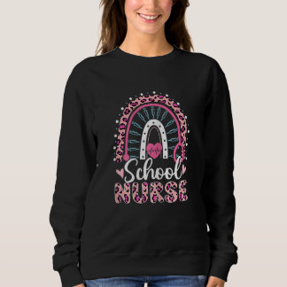 Sweatshirt Femmes Infirmière De L'École Dernière Journée De L