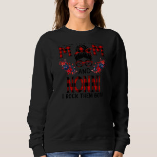 Sweatshirt Femmes J'Ai Deux Titres Maman Et Nonni Red Buffalo