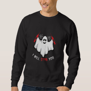 Sweatshirt Femmes Je Vais Vous Te Déchirer Fantôme Infirmière