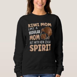 Sweatshirt Femmes Nouvelle-Zélande Kiwi Citation D'Oiseau Pou