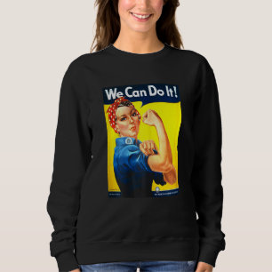 Sweatshirt Femmes Rosie la riveuse On peut le faire ! Féminit