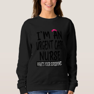 Sweatshirt Femmes Soins d'urgence Infirmière École Médicale d