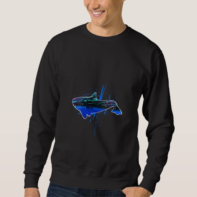 Sweatshirt Femmes Tueuses Baleine Vie De Mer Sauvez Les Balei (Devant)