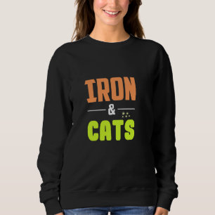 Sweatshirt Fer et chats
