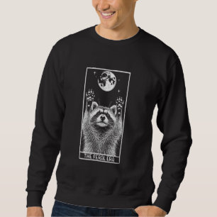 Sweatshirt Feral Era Tarot Card, Funny Raccoon Tarot, Dans Mo