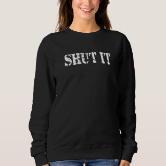 Sweatshirt Fermer Le Sac Sarcastique Humour Parent Dit Distre