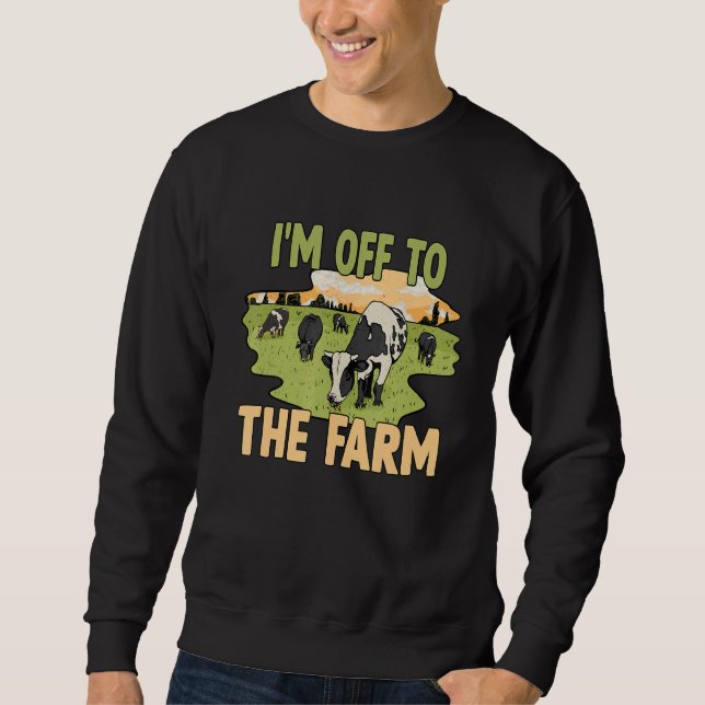 Sweatshirt Fermier Et Gardener Fermier Agricole (Devant)