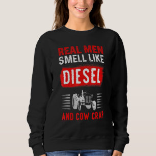 Sweatshirt Fermier vintage Hommes Garçon Tracteur Tracteur Ra