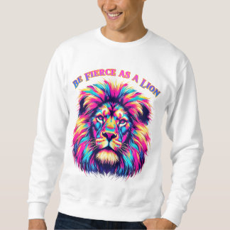 Sweatshirt féroce comme un lion