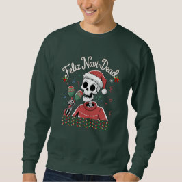 Sweatshirt Festive Skeleton Amusement pour un tour de vacance