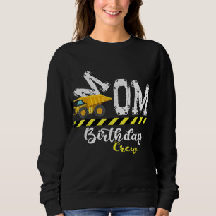 Sweatshirt Fête B Jour Maman Anniversaire Construction de l'é