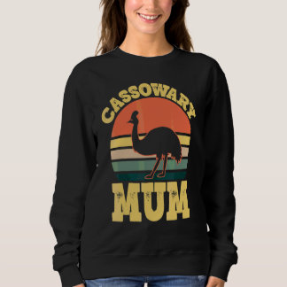Sweatshirt Fête de famille de casoar maman casoar mignon