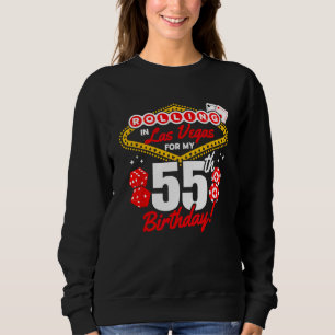 Sweatshirt Fête de Las Vegas - Rolling in Vegas - Vegas 55e