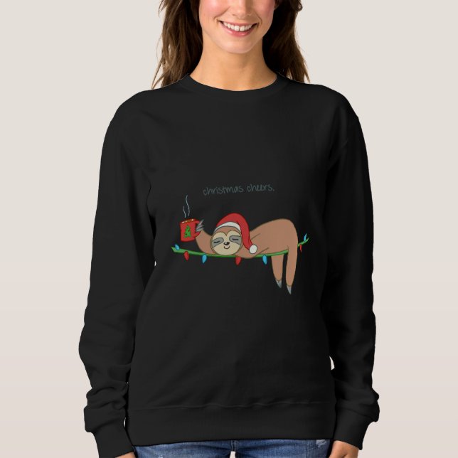 Sweatshirt Fête de Noël (Devant)