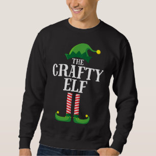 Sweatshirt Fête de Noël de la famille des elfes