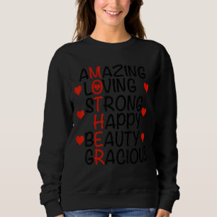 Sweatshirt Fête des mères maman maman maman maman maman Extra