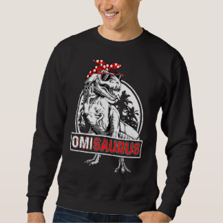 Sweatshirt Fête des mères Omisaurus T rex Dinosaur Funny Omi