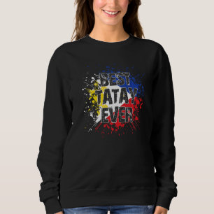 Sweatshirt Fête des pères Filipino Papa Philippines Drapeau M