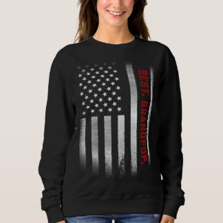 Sweatshirt Fête des pères Homme Pour Papa Best Grandpop Ever 