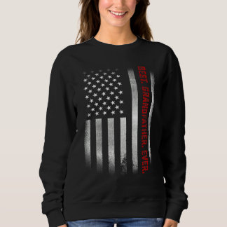 Sweatshirt Fête des pères Homme Pour Papa Meilleur Grand-Père