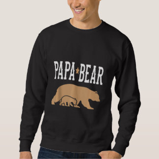Sweatshirt Fête des pères Papa Bear