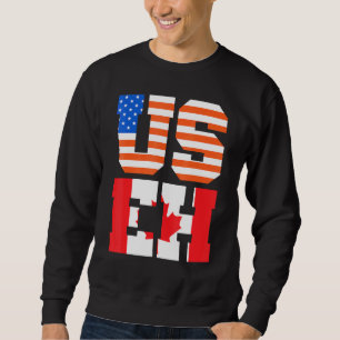 Sweatshirt Fête du Canada États-Unis Citoyen canadien Amériqu