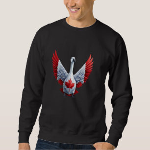 Sweatshirt Fête du Canada Feuille d'érable Aiguille pour homm