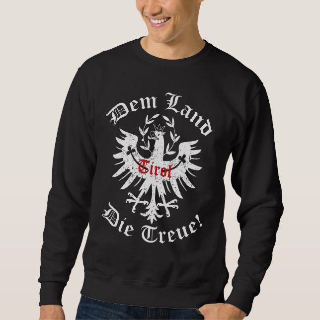 Sweatshirt Fidèle Au Pays De Tirol Aigle Tyrolien (Devant)