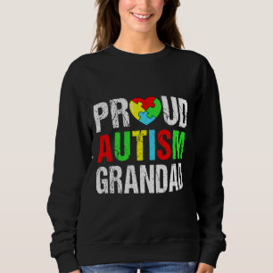 Sweatshirt Fier Autisme Désolé Grand Coeur Match Famille