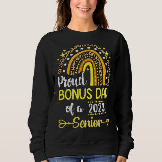 Sweatshirt Fier Bonus Papa De Classe De 2023 Diplômé Senior 2